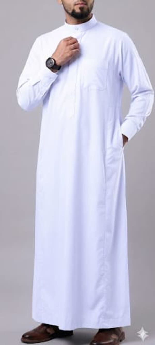 Jubah gamis manset AHC