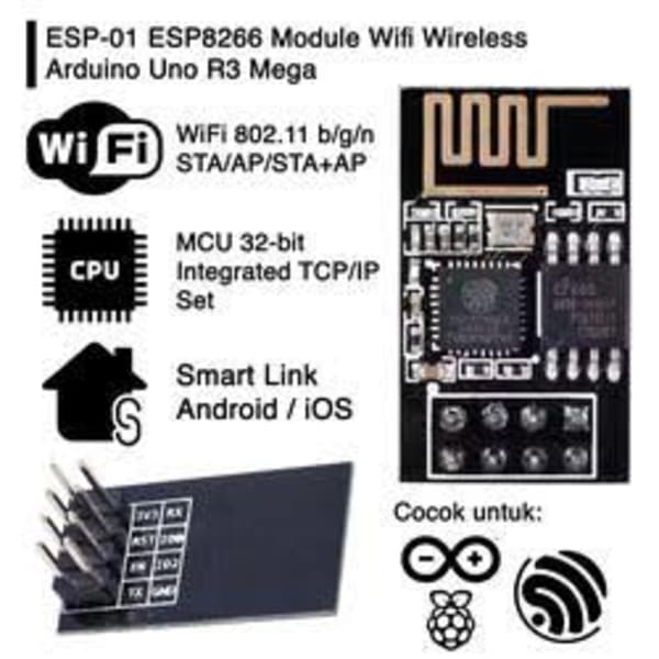 ESP8266 ESP-01E/ESP-01 WiFi