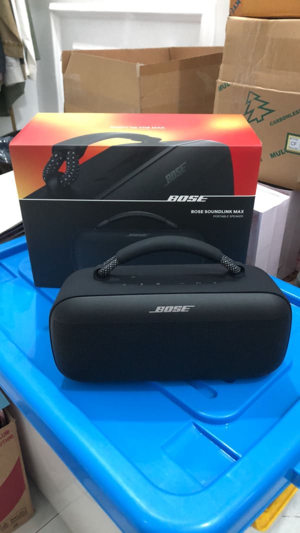 bose soundlink max black preloved mulus