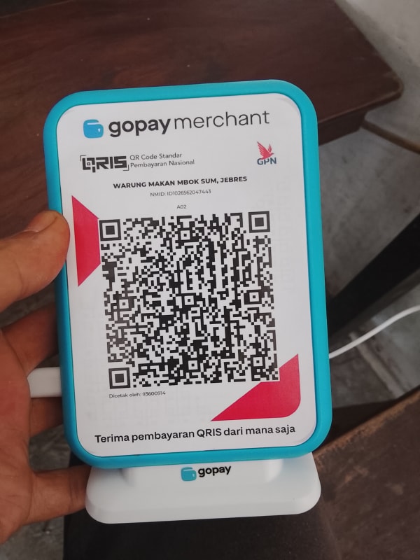 Qris Gopay SOundbox