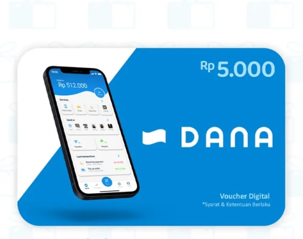 DANA Saldo Rp 5.000 by Kolamol