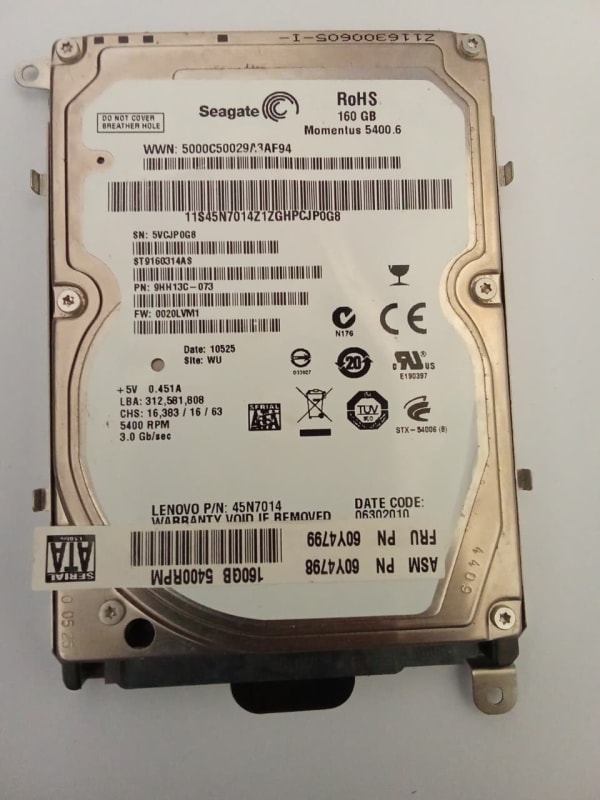 Seagate Momentus 5400.6 160GB (ST9160314AS)