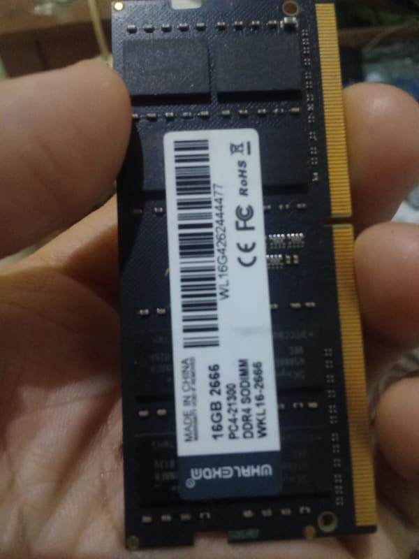 Ram laptop sodimm ddr4 16gb 2666