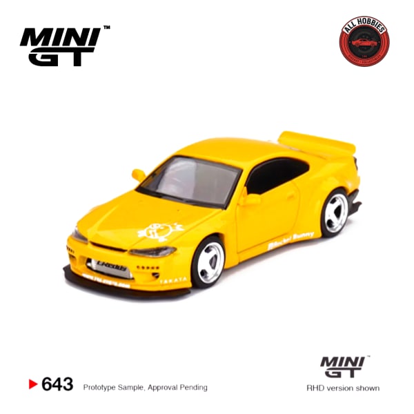 Mini GT Nissan Silvia S15 rocket bunny Loose 1:64 Diecast
