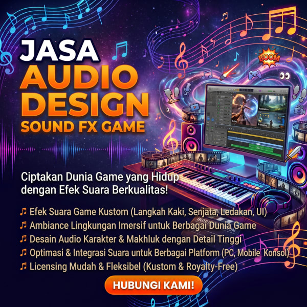 Jasa Sound Design untuk Video Game