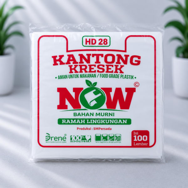 Kantong Kresek HD 28 NOW Isi 100 lembar