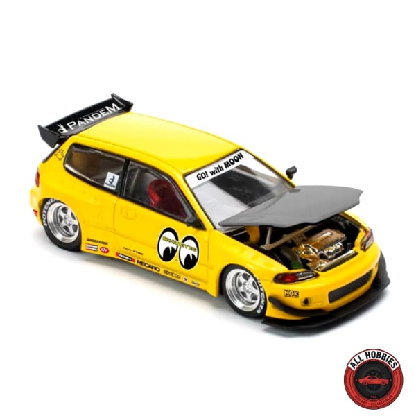 Pop Race Honda Civic eg6 Pandem mooneyes