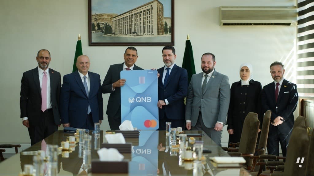 QNB Syria Issues First Local Mastercard Card in 15 Years