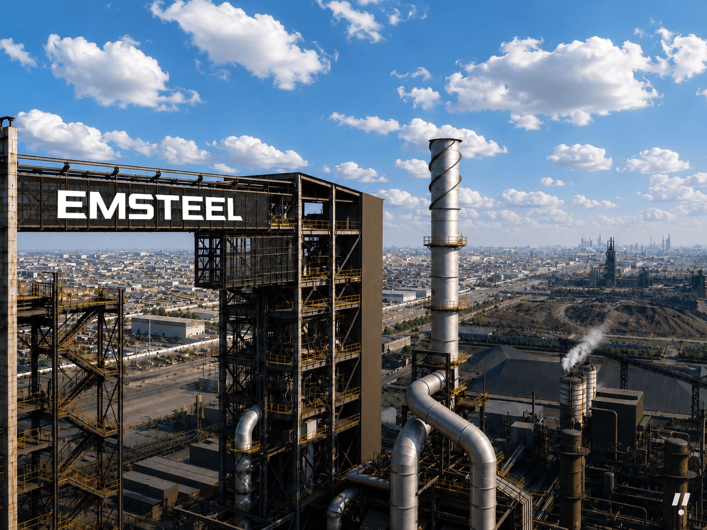 EMSTEEL Turns Steel and Cement By-Products into Feedstock