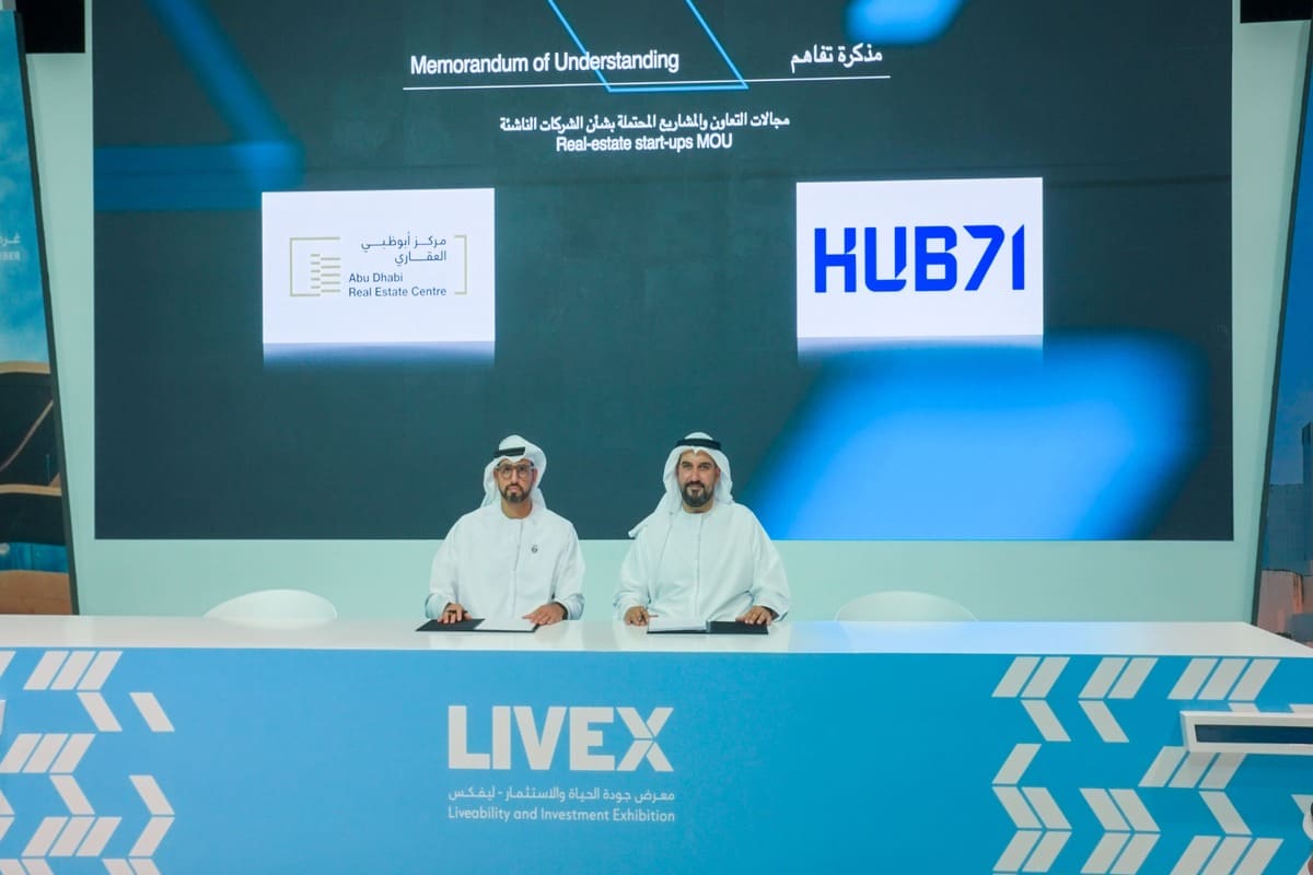 Abu Dhabi real estate regulator pairs market problems with startups under Hub71 deal