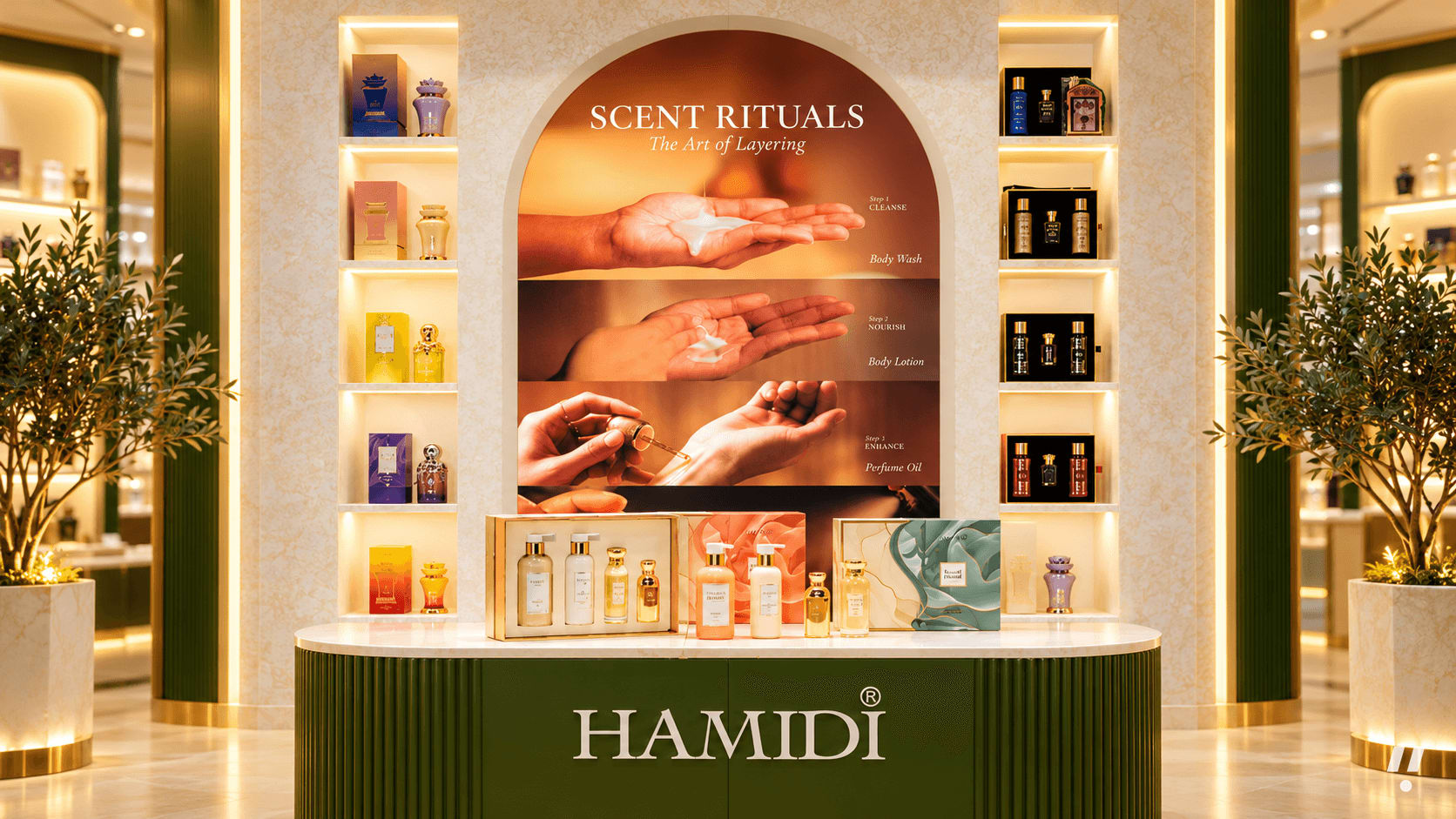 Hamidi Pushes Fragrance Into the Morning Routine
