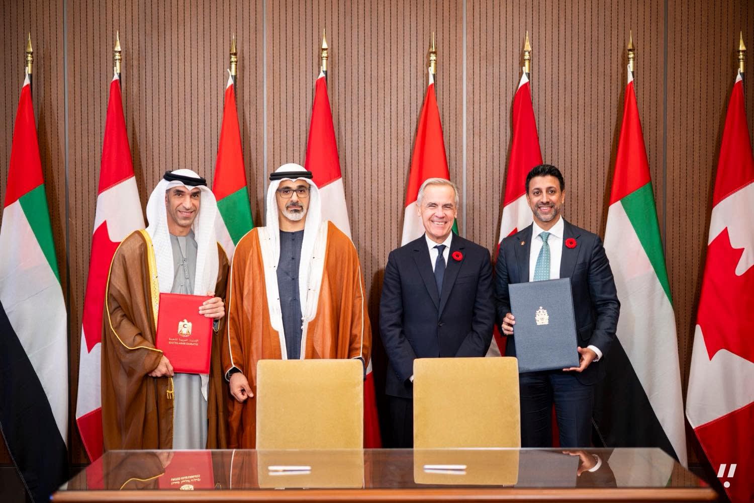 UAE and Canada Sign Trade Deal Cutting Tariffs on 99% of Canadian Exports