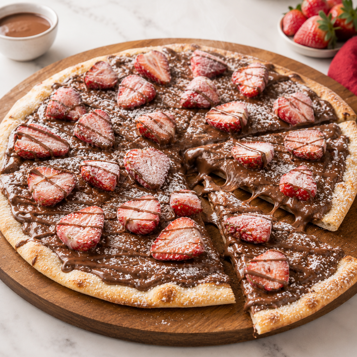 Foto · Pizza de Chocolate