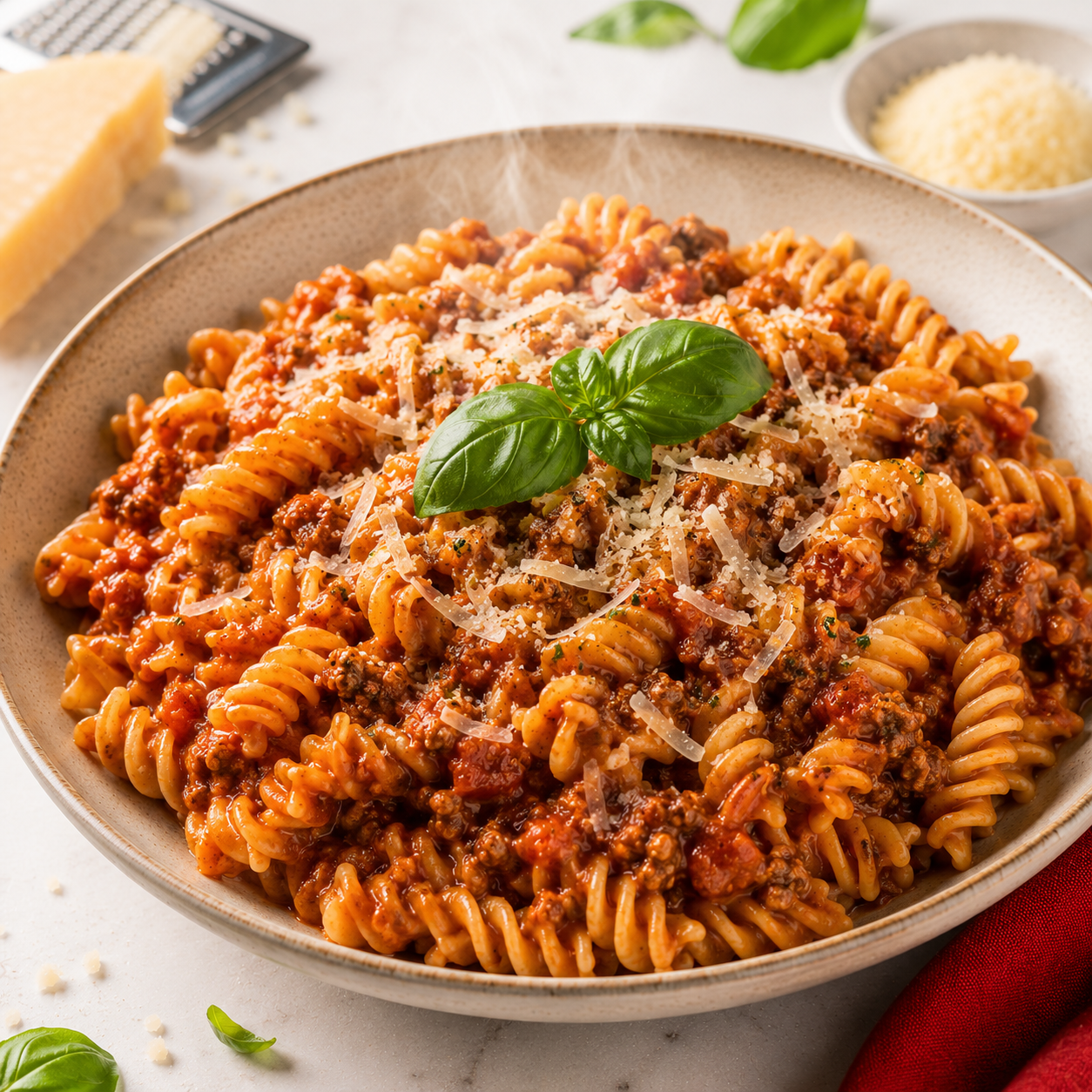 Pasta Bolognesa — Fusilli