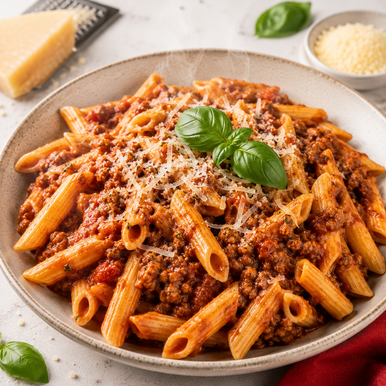 Pasta Bolognesa — Penne