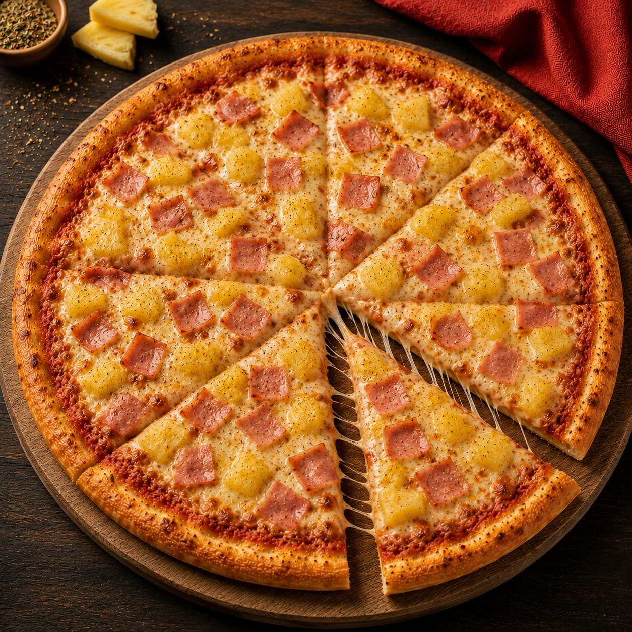 Pizza Mediana Hawaiana