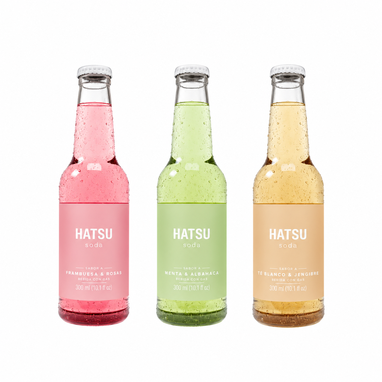 Foto · Soda Hatsu Frambuesa Rosas