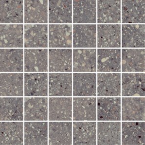 Mosaïque "Hubert" Gris-vert 5 x 5 cm