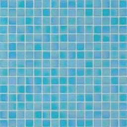 Mosaïque "Mosaïque en verre" turquoise 2 x 2 cm