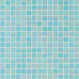 Mosaïque "Mosaïque en verre" Bleu clair 2 x 2 cm