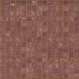 Mosaïque "Mosaïque en verre" Rouge 2 x 2 cm
