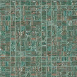 Mosaïque "Mosaïque en verre" Turquoise clair 2 x 2 cm