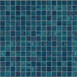 Mosaïque "Mosaïque en verre" Vert 2 x 2 cm