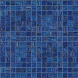 Mosaïque "Mosaïque en verre" Bleu 2 x 2 cm