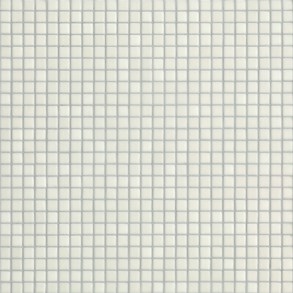 Mosaïque "Mosaïque en verre" Blanc 1.2 x 1.2 cm