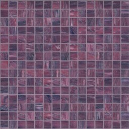 Mosaïque "Mosaïque en verre" Violet 2 x 2 cm