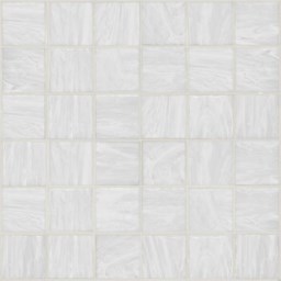 Mosaïque "Mosaïque en verre" Blanc 5 x 5 cm