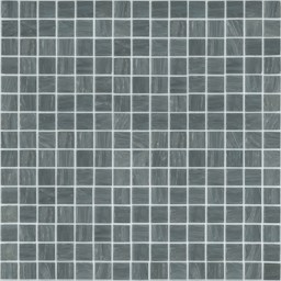 Mosaïque "Mosaïque en verre" Gris bleu 2 x 2 cm