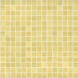 Mosaïque "Mosaïque en verre" Jaune 2 x 2 cm