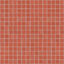 Mosaïque "Mosaïque de verre" Rouge clair 2 x 2 cm