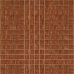 Mosaïque "Mosaïque en verre" noisette 2 x 2 cm