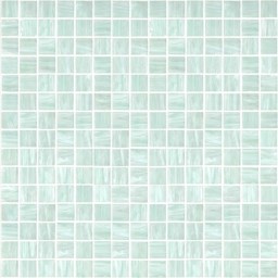 Mosaïque "Glasmosaik" Vert pâle 2 x 2 cm