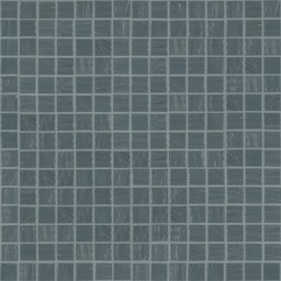 Mosaïque "Mosaïque en verre" Gris foncé 2 x 2 cm