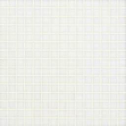 Mosaïque "Mosaïque en verre" Blanc 2 x 2 cm