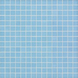 Mosaïque "Mosaïque en verre" Bleu clair 2 x 2 cm