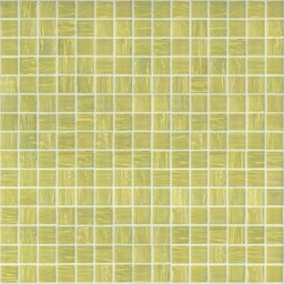 Mosaïque "Mosaïque en verre" vert citron 2 x 2 cm