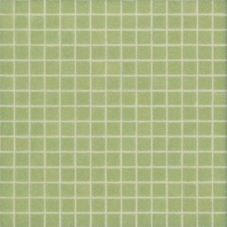 Mosaïque "Mosaïque en verre" Vert mousse 2 x 2 cm