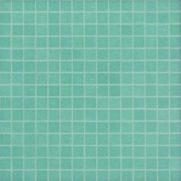 Mosaïque "Mosaïque en verre" Vert bleu 2 x 2 cm