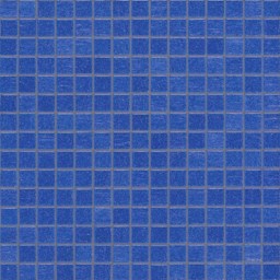 Mosaïque "Mosaïque de verre" Saphir bleu 2 x 2 cm