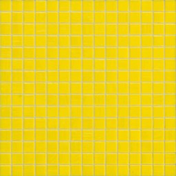 Mosaïque "Mosaïque en verre" Jaune 2 x 2 cm