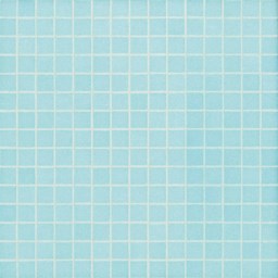 Mosaïque "Mosaïque en verre" Blanc-bleu 2 x 2 cm