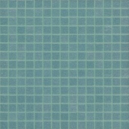 Mosaïque "Mosaïque en verre" Turquoise 2 x 2 cm