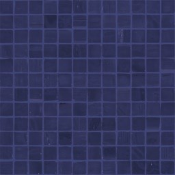 Mosaïque "Flomi" Bleu Foncé 2.5 x 2.5 cm