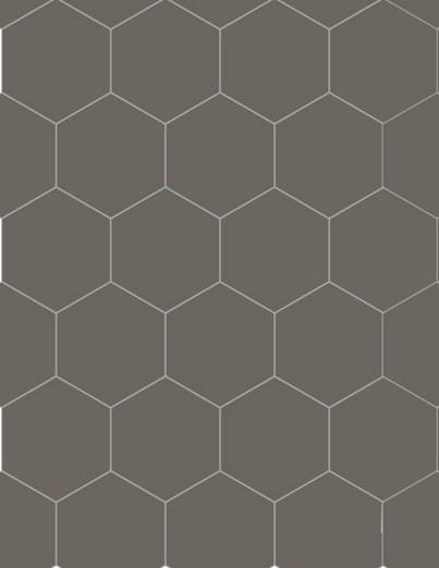 Dalle "Bolivie" gris brun 20 x 23 cm