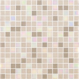 Mosaïque "Mosaïque en verre" Gris clair 2 x 2 cm