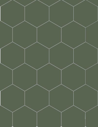 Plaque de sol "Bolivie" Vert olive 20 x 23 cm